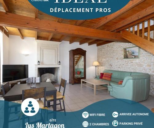 Gîte "Lys Martagon" par Chelona'Loc - 5 personnes - parking