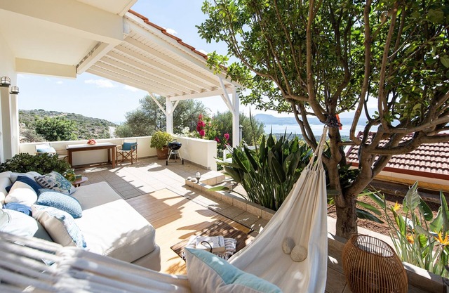 Gardenia Guest House with beautiful sea views, near the beach and the village.