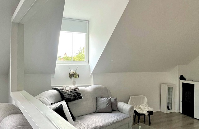 Getaway apartment in center of Ljubljana with amazing view on river Ljubljanica.