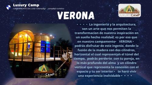 Glamping - Campamento de lujo Verona