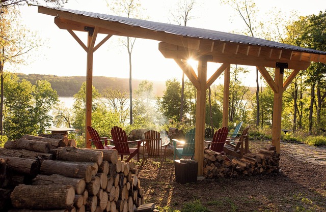 Glamping RV Overlooking Conesus Lake Finger Lakes Region Fire Pit A/C and Pool