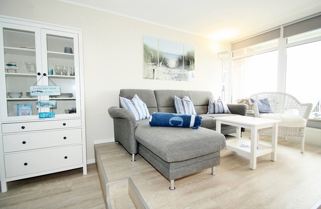 Great apartment with a fantastic view over the Baltic Sea to the west side!