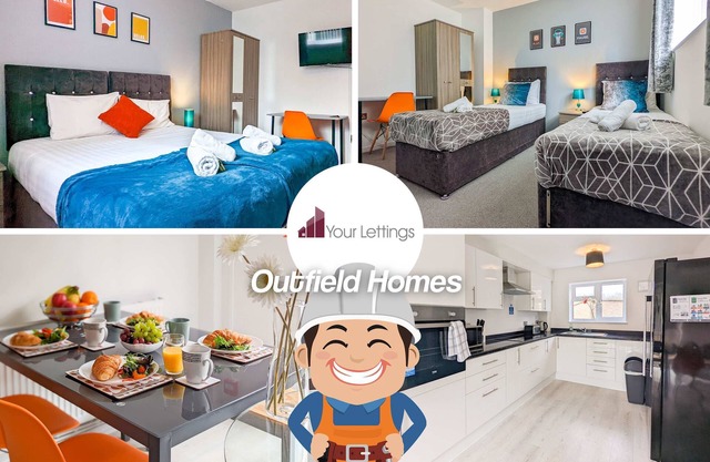 Group Stay Deasls on Outfield 5BR House w/10 Beds