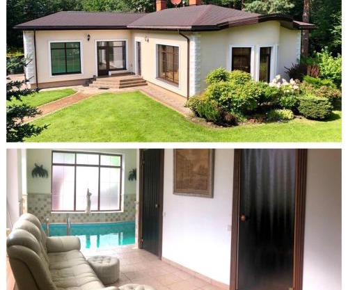 Guests house with amazing pool and sauna