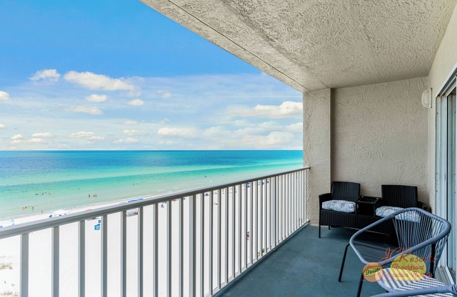 Gulf Front Corner! Sea Oats 108 is a FIRST FLOOR Two bedroom - two bath