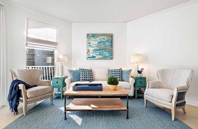 Gulf front condo, Dunes of Seagrove, sleeps 8, with private beach in Seagrove