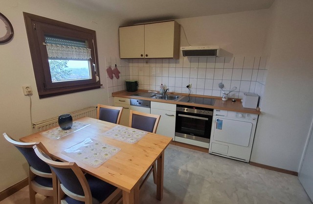 Haus am Röthel, on the edge of the Black Forest with a view of the Rhine plain.