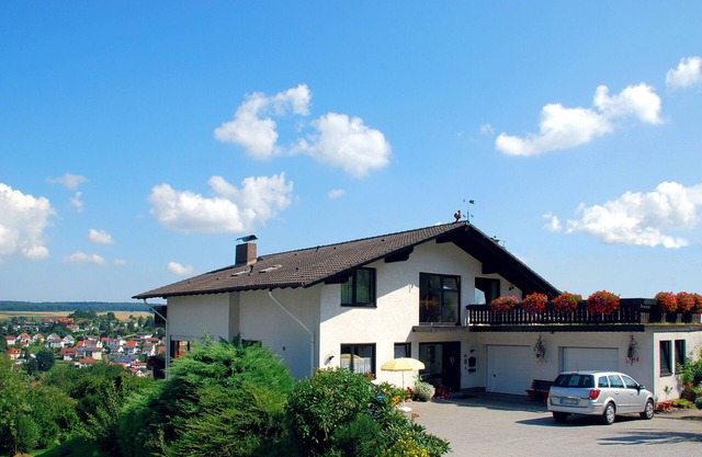 Haus Fernblick * Bad König, quiet location, thermal bath, cure, Wi-Fi, LCD TV