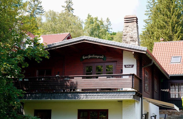 Haus Forellengrund Schierke- Chalet Bodeblick