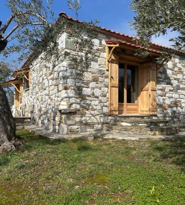 Haus im Olivenhain direkt am Meer