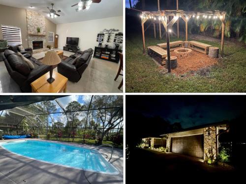 Heated pool at Persimmon Retreat