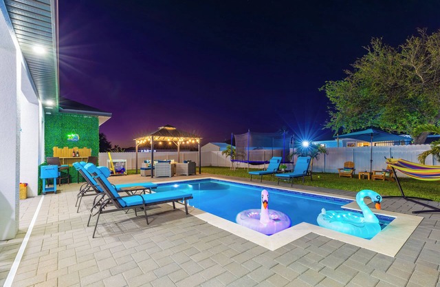 Heated Pool + Modern 4 BR Home — Ultimate Comfort in Cape Coral with AC