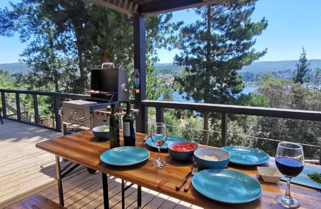 Hermosa cabaña con vista al lago Vichuquén