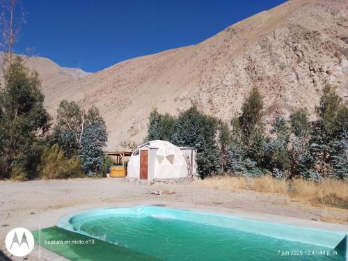 Hermoso domo privado para 2 personas con piscina - Cochiguaz- Valle de Elqui