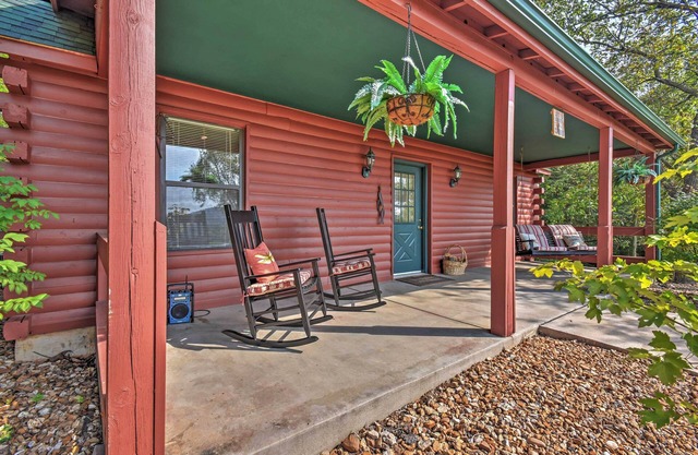 Hillside Cabin on 43 Acres w/Private Lake & View!