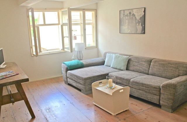 ⭐️ himmlischer Hof - relaxation in a listed building from 1477, 2 pax, 55m², fireplace/terrace/P