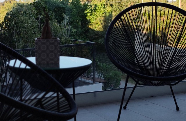 Holiday Apartment 'Crystal Luxury Apartment' with 3 Balconies, Garden & Wi-Fi