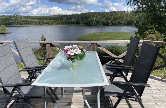 Holiday directly at the lake in Småland and without neighbors