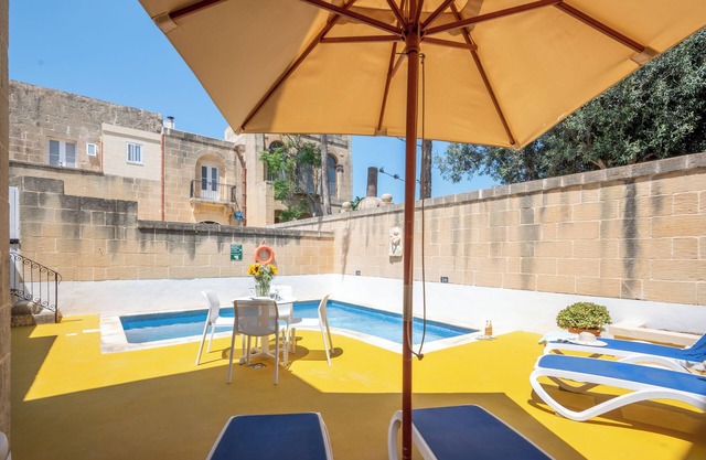 Holiday home in Gozo with private pool, quiet location & family friendly