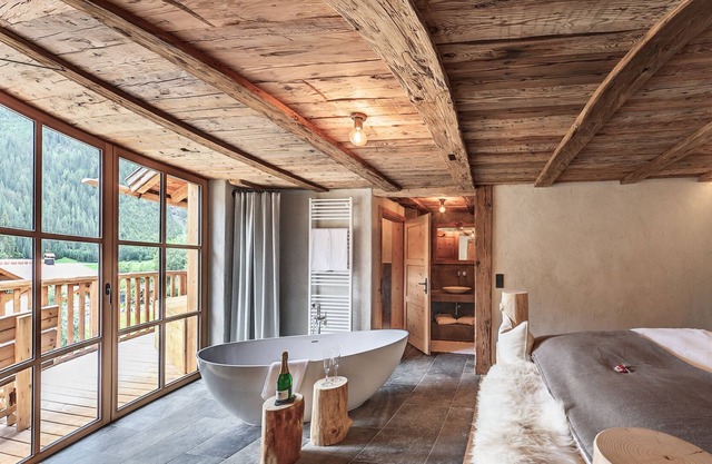 Holzarhitta-lass Zeit am Lech-ferienwohnungen im Chalet-stil