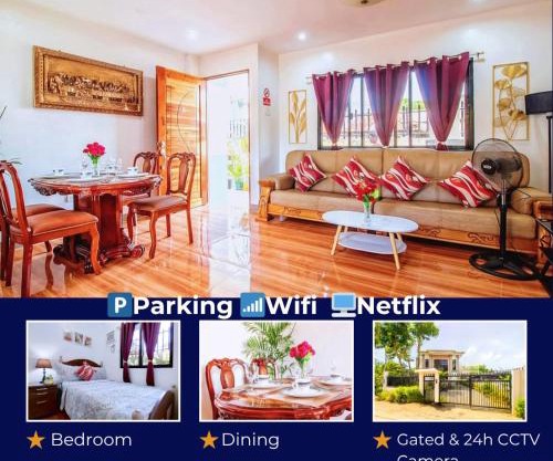 Home Away From Home 2BR Apartment 6 Minutes Drive to Grand Mall WiFi, Netflix & Free Parking