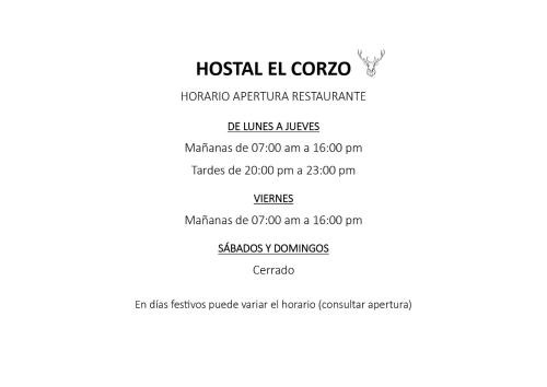 Hostal El Corzo
