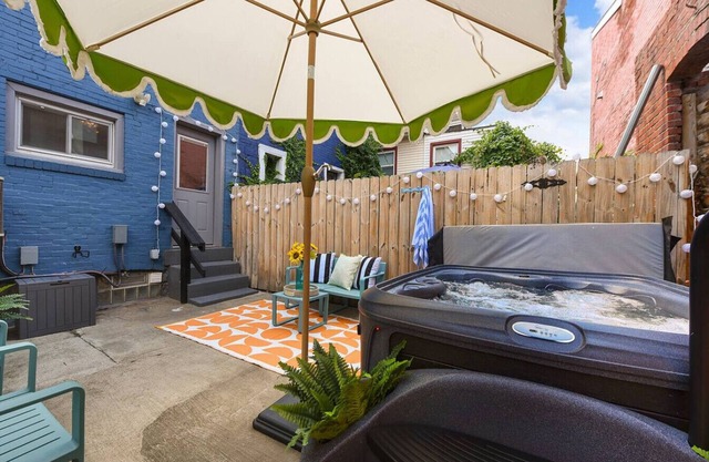 ★HostWise Stays★ Private Hot Tub | King Bed | Workspace | Kids Welcome!