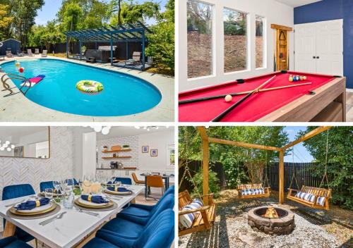 HotTub, FirePit, Pets, Pool Table, Outdoor Dining