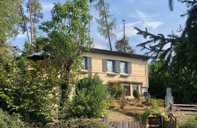 House on the edge of the forest with sauna and view over the Rhine Valley