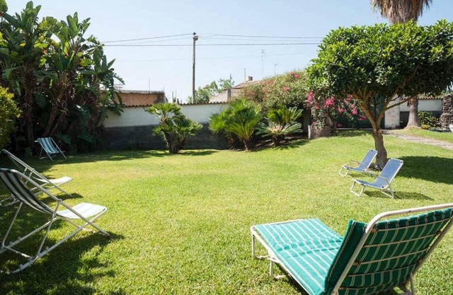 House with garden near the sea
