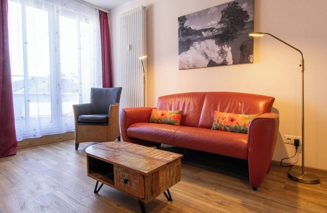 Hundefreundliche Ferienwohnung für Zwei mit Tollem Balkon und Direktem Meerblick