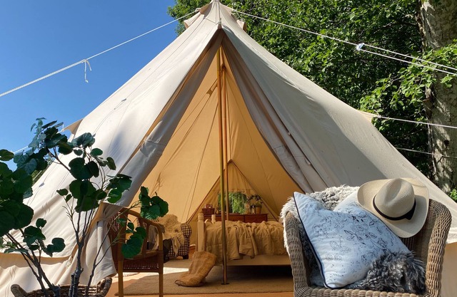 Idyllisk Glamping Rett ved Elven