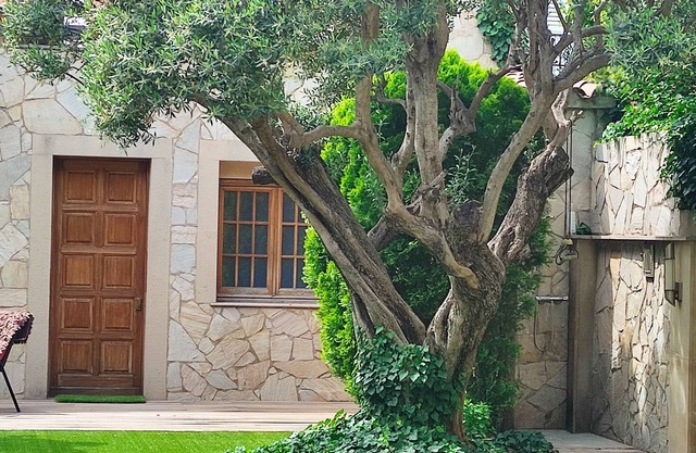Independent lodging with exit to the garden. Close to airport, subway and train.