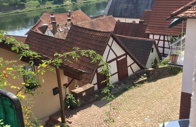 It is the former supply house of Hirschhorn Castle.