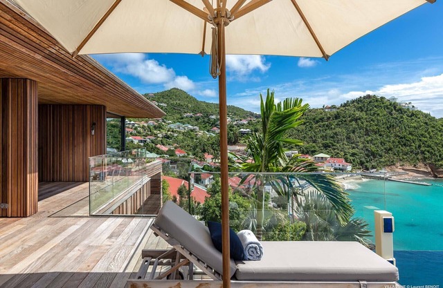 June- 6 bedrooms and gorgeous views over the entrance to Gustavia harbor
