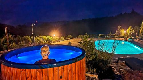Karkonosze Domek 8 os Jacuzzi Sauna Basen Podgrzewany Piaskowy Koń