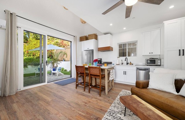 Keiki Guest House is centrally located in Leucadia. Monthly May Special!