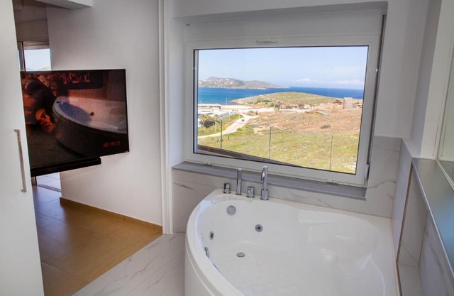 Komfort City Apartment "Elias" mit Meerblick in Lavrio