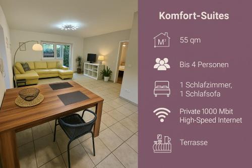 Komplette Ferienwohnung für bis zu 4 Personen