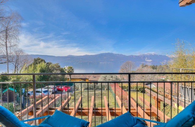 La Brezza Del Lago Maggiore with view, Laveno Mombello, Italy