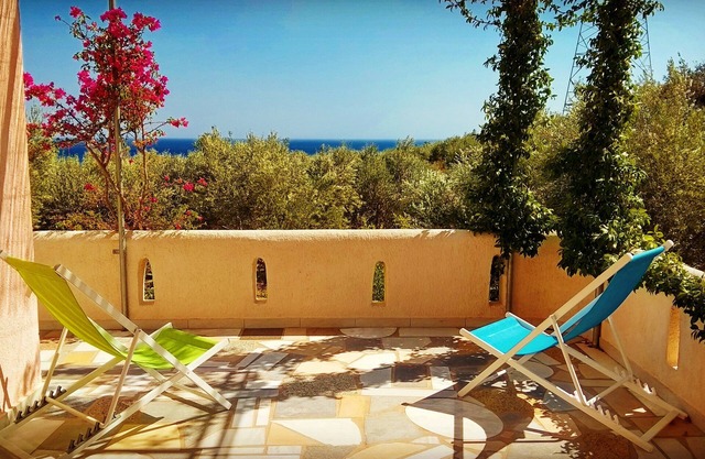 La Luna Blu Apartment "Luna", sea view, 500 meters from the beach