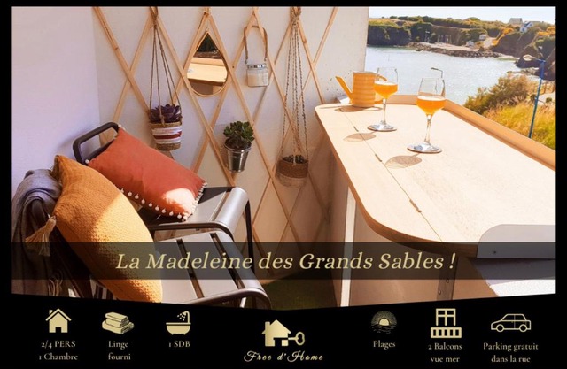 LA MADELEINE DES GRANDS SABLES 1- 4 PERS