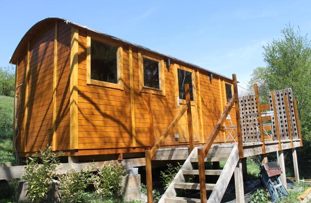La Roulotte Viticole - sauna - toilette sèche