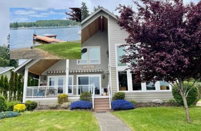 Lake Front Home on Mason Lake W/Private Dock