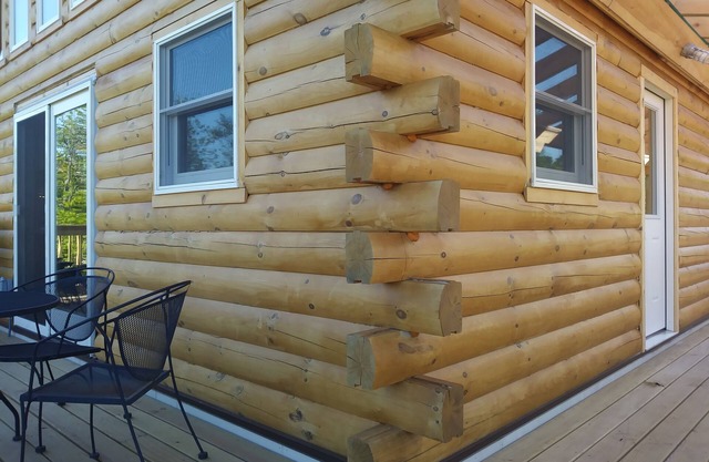 Lake Superior Views Log Home