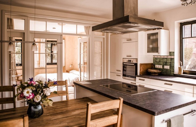 Large holiday apartment at a historic mill
