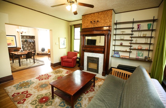 Large, kid friendly, private home on a brick street, 10 mins from downtown