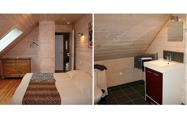 Large wooden house of 240 m² for 15 people 15 minutes from the sea.