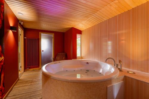 Latvian Bathhouse Experience, Traditional Sauna, Hot Tub, Outdoor Pool and Relax Zone