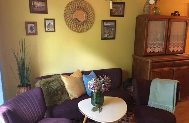 Le mignon. Small, cozy apartment with large terrace in the countryside.